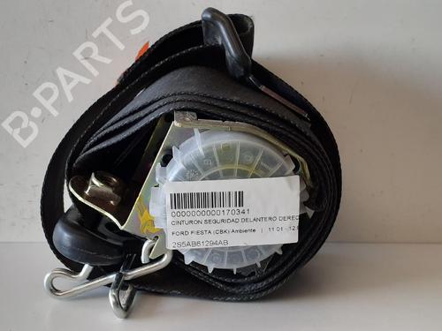 Used Front right seatbelt FORD FIESTA V (JH_, JD_) 1.4 TDCi (68 hp) 12717781