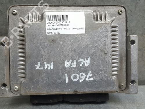 Engine control unit (ECU) ALFA ROMEO 147 (937_) 1.9 JTDM (937.AXD1A, 937.AXV1A, 937.BXB1A) | BP12751781M57 