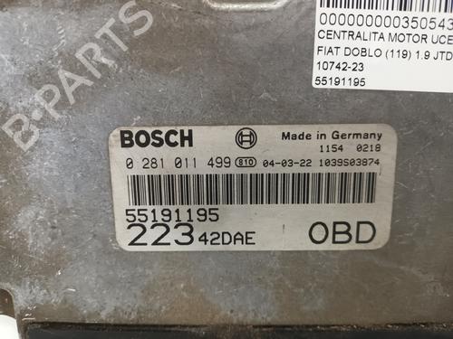 Engine control unit (ECU) FIAT DOBLO MPV (119_, 223_) 1.9 JTD | BP16324749M57 