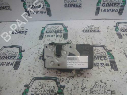 Used Front right lock OPEL CORSA C (X01) 1.7 DI (F08, F68) (65 hp) 12804981