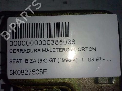 Tailgate lock SEAT IBIZA II (6K1) 1.9 TDI | BP12796625C101 