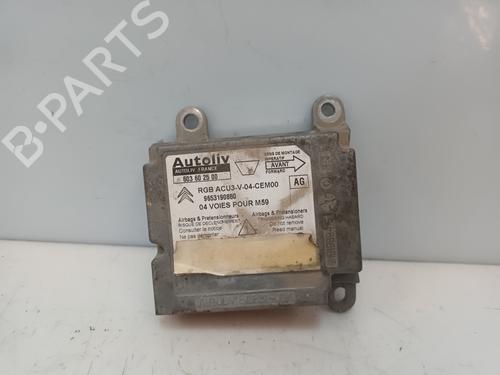 Used ECU airbags PEUGEOT PARTNER Box Body/MPV (5_, G_) 1.6 HDi 75 (75 hp) 23244881