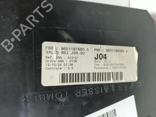 Fuse box PEUGEOT 307 Break (3E) 2.0 HDI 90 | BP12791686E1 