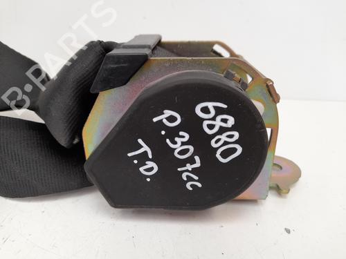 Used Rear right seatbelt PEUGEOT 307 CC (3B) 2.0 16V (136 hp) 12743866