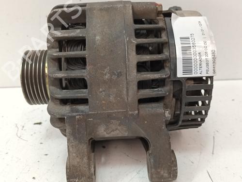 Used Alternator PEUGEOT 206 CC (2D) 1.6 16V (2DNFUF, 2DNFUR) (109 hp) 14987256