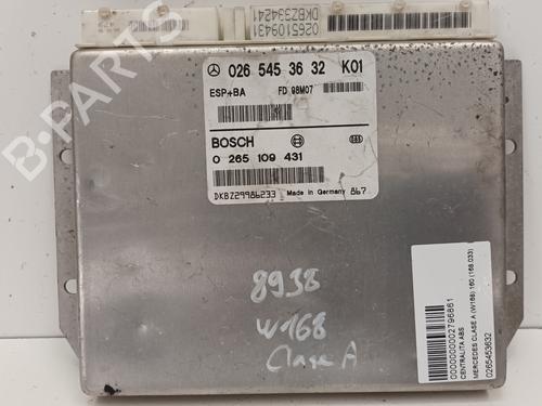 Computer MERCEDES-BENZ A-CLASS (W168) A 160 (168.033, 168.133) (102 hp) 13474562
