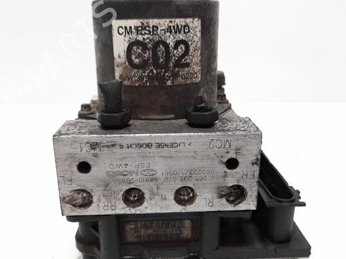 Used ABS pump HYUNDAI SANTA FÉ II (CM) 2.2 CRDi GLS (150 hp) 12814155