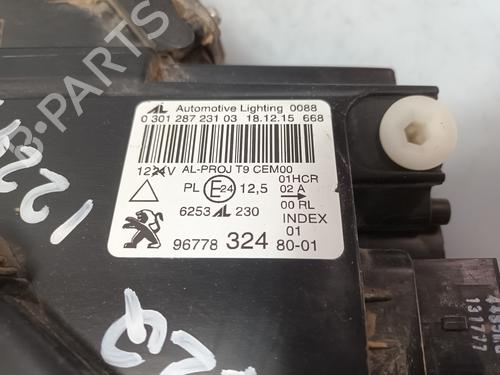 Left headlight PEUGEOT 308 II (LB_, LP_, LW_, LH_, L3_)  | BP29718560C28 