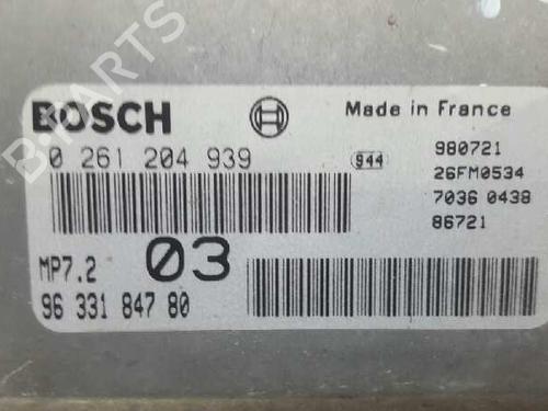 Engine control unit (ECU) CITROËN XSARA (N1) 1.6 16V | BP12755314M57 