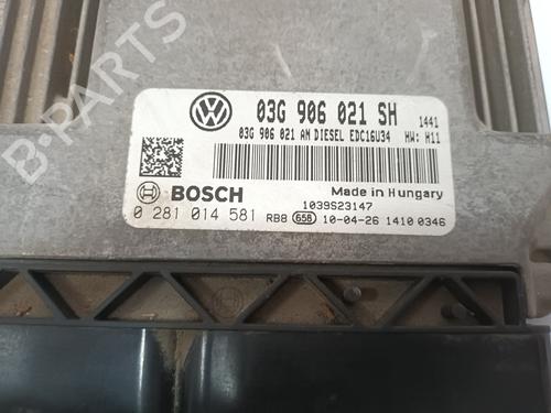 Engine control unit (ECU) SEAT LEON (1P1) 1.9 TDI | BP23547783M57 