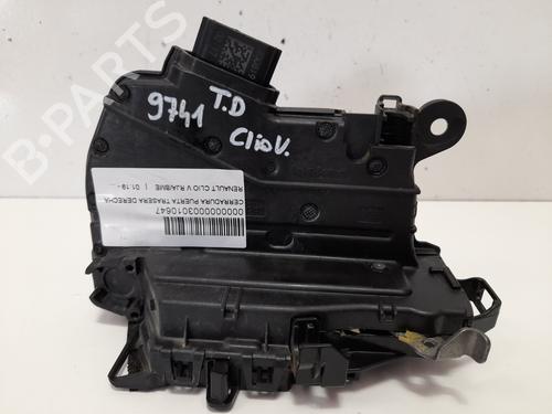 Used Rear right lock RENAULT CLIO V (B7_) [2019-2025]  12852119