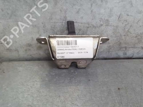 Bagklap lås PEUGEOT 107 (PM_, PN_) 1.0 (68 hp) 12713679