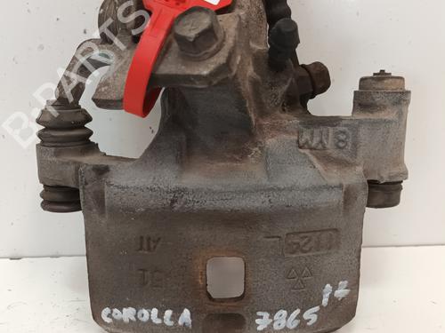 Used Left rear brake caliper TOYOTA COROLLA Liftback (_E11_) 1.6 (ZZE112_, ZZE112R) (110 hp) 13029210