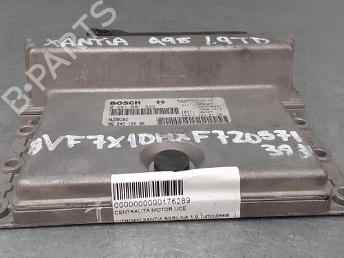 Used Engine control unit (ECU) CITROËN XANTIA (X1_, X2_) 1.9 Turbo D (90 hp) 12721064
