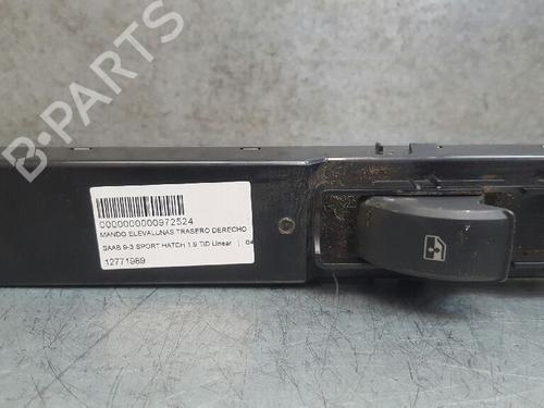 Right rear window switch SAAB 9-3 Estate (E50) 1.9 TiD (120 hp) 12819825