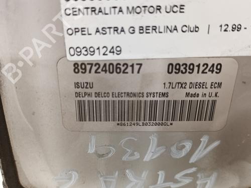Engine control unit (ECU) OPEL ASTRA G Hatchback (T98) 1.7 DTI 16V (F08, F48) | BP13912251M57 