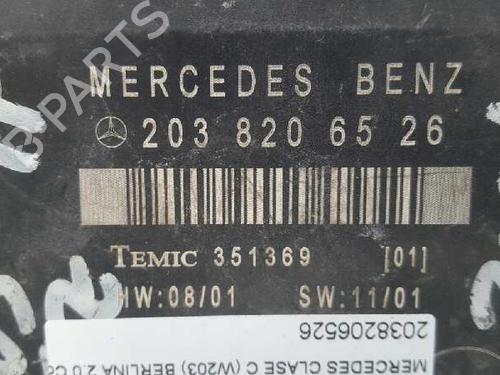 Comfort control module MERCEDES-BENZ C-CLASS (W203) C 200 Kompressor (203.045) | BP12701101M56 
