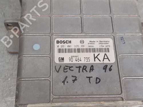 Engine control unit (ECU) OPEL VECTRA B (J96) 1.7 TD (F19) | BP12690148M57 