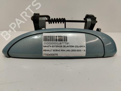 Used Front left exterior door handle RENAULT SCÉNIC I MPV (JA0/1_, FA0_) 1.9 dCi RX4 (102 hp) 14247679