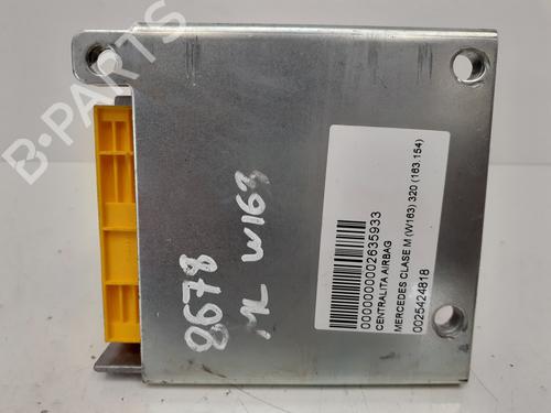 Kollisjonspute styreenhet MERCEDES-BENZ M-CLASS (W163) ML 320 (163.154) | BP12770284M53 