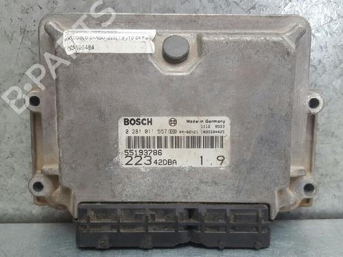 Used Engine control unit (ECU) FIAT DOBLO Box Body/MPV (223_) 1.9 JTD (105 hp) 12695495