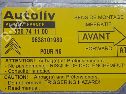 ECU airbags CITROËN XSARA (N1) 1.6 i | BP12720021M53 