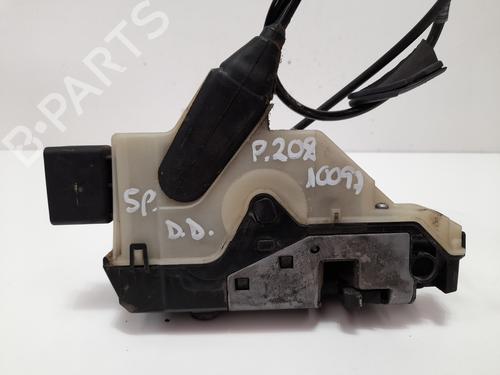 Front right lock PEUGEOT 208 I (CA_, CC_) 1.4 HDi | BP12787974C97 