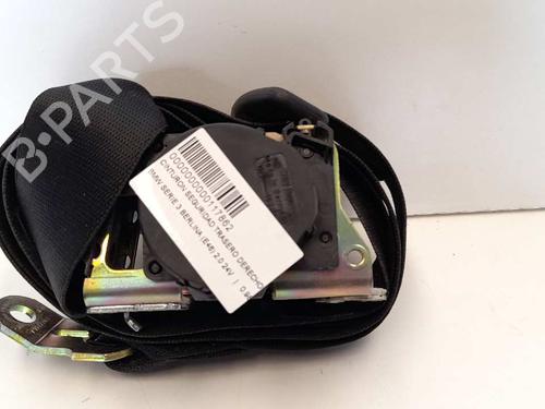 Used Rear right seatbelt BMW 3 (E46) 320 i (150 hp) 12694858
