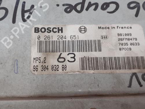 Engine control unit (ECU) PEUGEOT 406 (8B) 2.0 16V | BP12691544M57 
