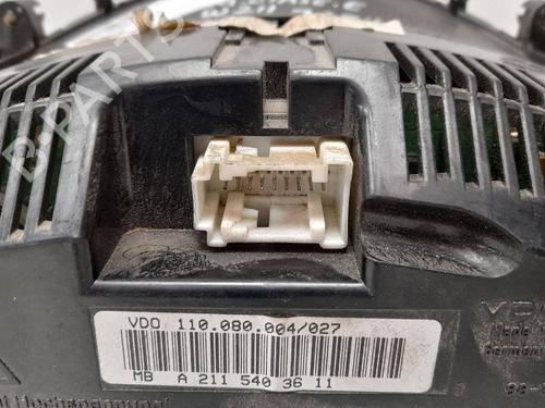 Instrument cluster MERCEDES-BENZ E-CLASS (W211) E 270 CDI (211.016) | BP12752686C47 