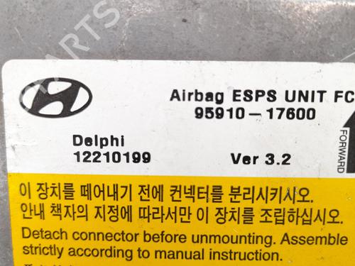 ECU airbags HYUNDAI MATRIX (FC) 1.5 CRDi | BP12782361M53 