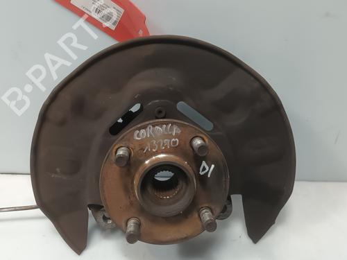 Used Left front steering knuckle TOYOTA COROLLA (_E12_) 2.0 D-4D (CDE120R, CDE120L_) (110 hp) 32289798