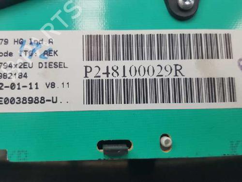 Instrument cluster DACIA DUSTER (HS_)  | BP12722436C47 