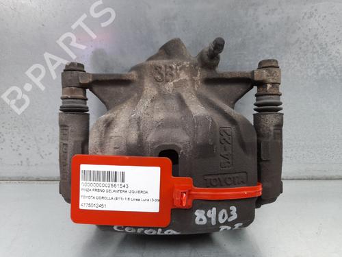 Used Left front brake caliper TOYOTA COROLLA (_E11_) 1.6 (AE111) (110 hp) 12766242