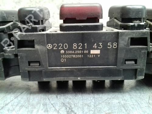 Warning switch MERCEDES-BENZ S-CLASS (W220) S 320 CDI (220.026, 220.126) | BP12803550I22 