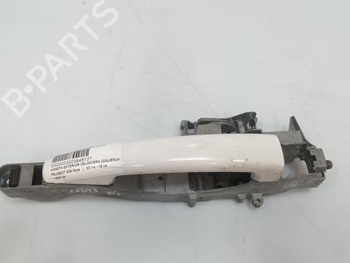 Used Front left exterior door handle PEUGEOT 208 I (CA_, CC_) 1.2 VTI 82 (82 hp) 27493294