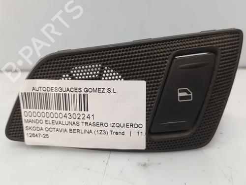 Used Left rear window switch SKODA OCTAVIA II (1Z3) [2004-2013]  27521436