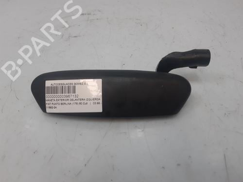 Used Front left exterior door handle FIAT PUNTO (176_) 60 1.2 (176AP, 176AR, 176AQ, 176BB) (60 hp) 19098657