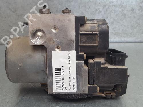 Used ABS pump FIAT PUNTO Hatchback Van (188_) 1.2 60 (60 hp) 12739421