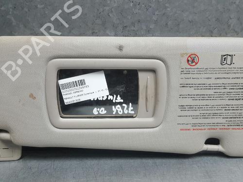 Right sun visor RENAULT FLUENCE (L3_) 1.6 16V (L301, L30P, L30R) (111 hp) 12749335