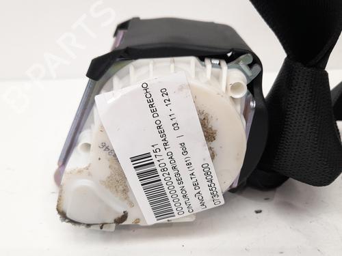 Rear right seatbelt LANCIA DELTA III (844_) 1.6 D Multijet (844.AXP1A) | BP12777943I28 