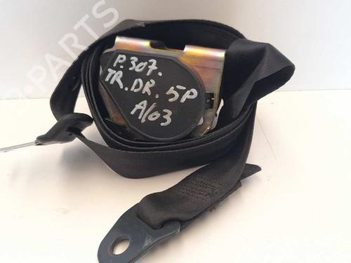Rear right seatbelt PEUGEOT 307 (3A/C) 1.6 HDi | BP12695284I28 