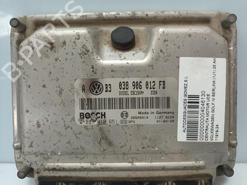 Engine control unit (ECU) VW GOLF IV (1J1) 1.9 TDI | BP20325684M57 