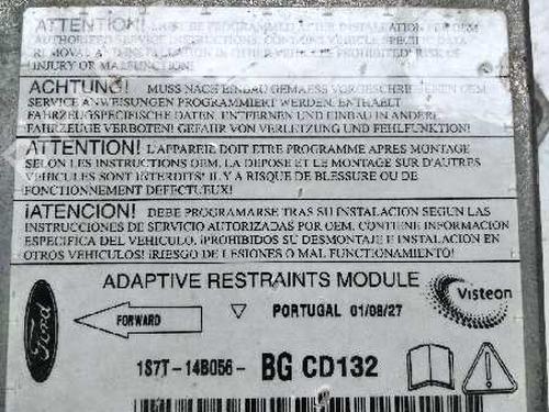 ECU airbags FORD MONDEO III (B5Y) 2.0 16V DI / TDDi / TDCi | BP12723518M53 