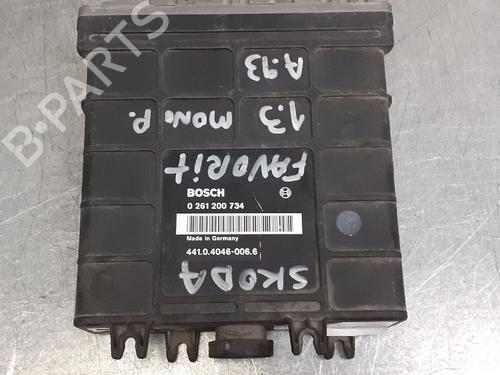 Used Engine control unit (ECU) SKODA FAVORIT (781) 1.3 135 X, LX, GLX (781) (54 hp) 12690577