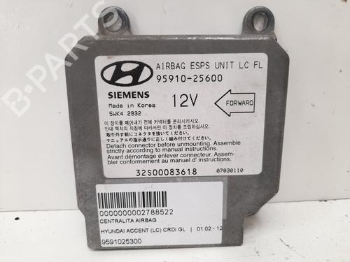 Used ECU airbags HYUNDAI ACCENT II (LC) 1.5 CRDi (82 hp) 12777452