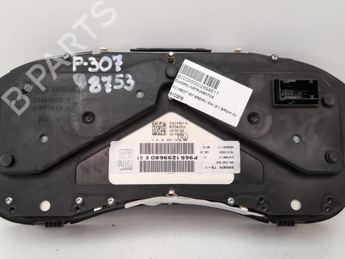 Instrument cluster PEUGEOT 307 Break (3E) 2.0 HDI 110 | BP12772558C47 