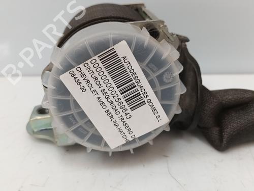 Used Rear right seatbelt CHEVROLET AVEO Hatchback (T300) 1.4 (101 hp) 19019948