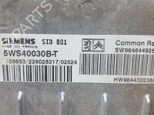 Engine control unit (ECU) PEUGEOT 307 (3A/C) 2.0 HDi 90 | BP12726594M57 