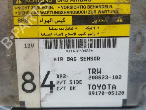 ECU airbags TOYOTA AVENSIS Estate (_T25_) 2.0 D-4D (ADT250_, ADT250R) | BP12744716M53 
